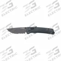 SOG Folding Utility Knife: 3 1/2 in Blade Lg, 4 3/4 in Closed Lg, 8 1/4 in Overall Lg, Fiberglass (MPN 11-18-06-41). Key specifications — attr307537: Fiberglass; attr307538: Yes; attr324882: SOG.