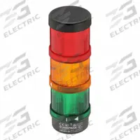 WERMA Tower Light Assembly: 3 Tier, Green/Red/Yellow, No Sounder Tier, 212 mm Overall Ht, 64924002. Key specifications — Manufacturer Part Number: 64924002; Brand: WERMA; Operating Voltage: 24V AC/DC; Light Tier Color: Red.