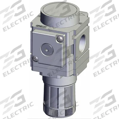 SMC Regulator: Die-Cast Zinc, 1/4 in NPT, 7.251887 psi to 123.2821 psi, 1 MPa Max Op Pressure - SMC FRL Air Regulators