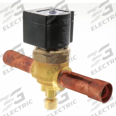 YORK Refrigerant Solenoid Valve: 025-41558-000 Mfr Part # - Replacement HVACR Pumps, Valves & Tubing