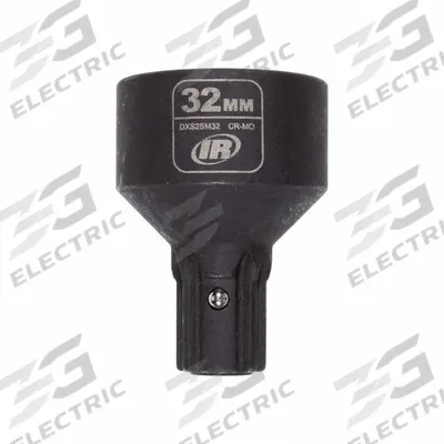 INGERSOLL RAND Impact Socket: Metric, 32 mm Socket Size, 6-Point, Std - Insider & DXS Impact Sockets