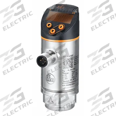 IFM Digital Pressure Sensor: SPST, 0 psi – 5,800 psi, PNP/NPN - Digital Pressure Switches