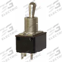 EATON Toggle Switch: 3 Position, 2 Connections, SPST, Spade Terminals Connection, 7500 Series (MPN 7501K15). Key specifications — AC Contact Rating: 10 A @ 250 V; Switch Function Configuration: On/None/Off; Brand: EATON; Series: 7500; Horsepower: 1/2 hp @ 125V AC.