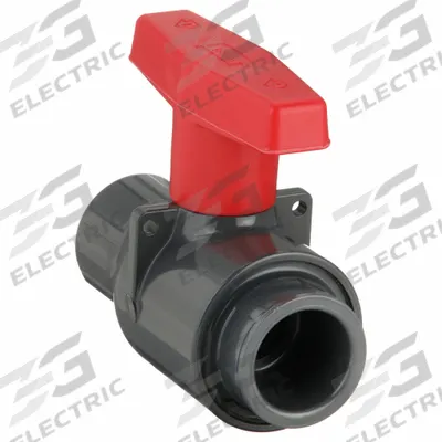 SPEARS Manual Two-Way Ball Valve: 3/4 in, PVC, Straight, Socket x Socket, Std Port Ball Port - PVC Ball Valves