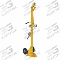 APPROVED VENDOR Platform Lift Truck: 300 lb, Single, 1 Cylinder, 16 in W x 18 in D Nose Plate (MPN CYL-LT-1-PN). Key specifications — Brand: APPROVED VENDOR; Color: Yellow; Securing Mechanism: Strap.