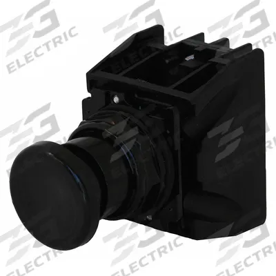 EATON Hazardous Location Push Button: 30 mm, Metallic, Mushroom Head Profile - Mushroom-Head Push Buttons