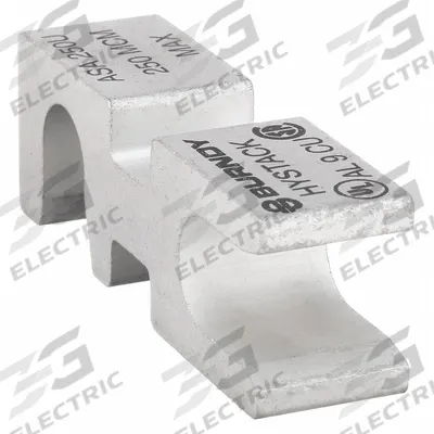 BURNDY Wire Connector: 1/0 AWG – 250 kcmil Wire Size Range - Stacking Adapters
