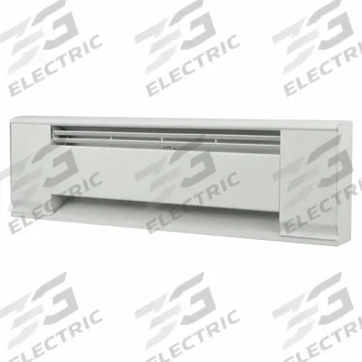MARKEL Electric Baseboard Heater: Commercial Grade, 375 W, Thermostat Included - Standard Electric Baseboard Heaters