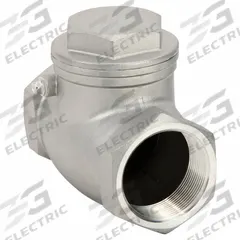 APPROVED VENDOR Swing Check Valve: Swing, Inline Valve Body, 2 in Pipe Size, FNPT x FNPT, Horizontal (MPN 4VMU5). Key specifications — Brand: APPROVED VENDOR.