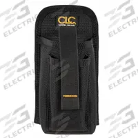 CLC Tool Holster: For 2 1/2 in Belt Wd - Max, 2 Pockets, Black (MPN 5003). Key specifications — Closure Type: Hook-and-Loop; Attachment: Clip; Color: Black; Brand: CLC; For Tool Type: Meters.