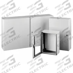 HOFFMAN Enclosure: Steel, 36 in x 24 in x 12 in, NEMA 12/13/4, Solid Cover, Hinged (MPN CSD362412). Key specifications — Closure Method: 1/4-Turn Latch; Brand: HOFFMAN; Knockouts: Not Included.