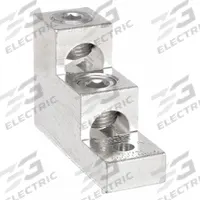 BURNDY Mechanical Connector: For Wire Size 6 AWG – 300 kcmil, 2 Wire Terminations (MPN K11A30U). Key specifications — Brand: BURNDY; Lug Material: Tin-Plated Aluminum.