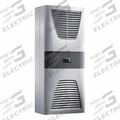 RITTAL Enclosure Air Conditioner: 6,005 BtuH, Indoor Dust-Tight, Cooling Only, 230 V, 12, Wall Mount (MPN 3305500). Key specifications — Brand: RITTAL; Mounting Type: Wall Mount; Operation Mode: Cooling Only; Operating Voltage: 230 V.