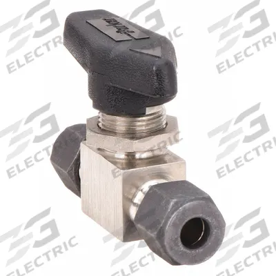 Parker Manual Two-Way Ball Valve: 1/4 in, 316 Stainless Steel, Straight, Sweat x Sweat - Straight-Body Stainless Steel Ball Valves