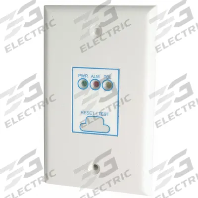 EDWARDS SIGNALING Remote Test Station: Surface, Single Gang Box Mounting, Alarm/Trouble - Remote Test Stations for Fire Alarm Systems