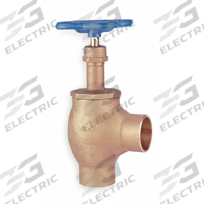 NIBCO Angle Globe Valve: For Compressed Air/Gas/Steam/Water Media, Bronze, Angle - Bronze Angle-Body General-Service Globe Valves