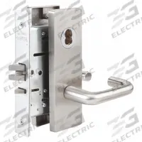 ABILITY ONE Door Lockset: Passage Lever Locksets, Stainless Steel, ADA Compliant (MPN 5340-00-NIB-0283). Key specifications — Ligature Resistance: Not Ligature-Resistant; Brand: ABILITY ONE; Lockset Function ANSI Code: F01; Visual Indicator Message: No Message; Lockset Style: MR126 Dallas; ADA Compliant: Yes; Finish: Satin Stainless Steel : Stainless Steel.