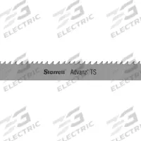 STARRETT Band Saw Blade: Carbide, Advanz(TM) TS, 23 ft, Variable Cutting Edge, 3/4 in Blade Wd, 3 (MPN 92571-23). Key specifications — attr1211722: 23 ft; attr1099499: 3.