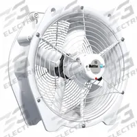MULTIFAN Mounted Fan: 18 1/2 in Blade Dia, 230V AC, 1/3 hp Motor HP, Ceiling/Floor/Wall Mount (MPN T4E45OAM81100). Key specifications — Brand: MULTIFAN; Voltage: 230V AC; Number of Speeds: Variable; Fan Mounting Location: Ceiling; Oscillation: Non-Oscillating; Mounting Type: Bracket.