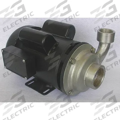 Dayton Centrifugal Pump: 304 Stainless Steel, 2 hp Horsepower (Max), Single Phase - Stainless Steel Housing Chemical-Resistant Centrifugal Pumps