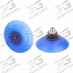 SCHMALZ Vacuum Pad Assembly: Deep, G1/4 in, 92.2 mm Pad Dia, Elastodur ED, Blue, 85 A, SAX (MPN 10.01.19.00217). Key specifications — attr1019101: 10.01.19.00217; attr1019103: SCHMALZ; attr1019107: 85 A.