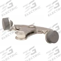 Hinge Pin Door Stop: Hinge - Mounted, 3 1/4 in Lg, Nickel (MPN 33J804). Key specifications — Product Type: Hinge Pin Door Stop; Brand: APPROVED VENDOR; Color: Gray.