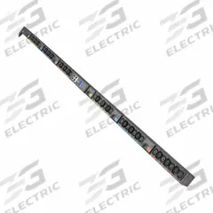 EATON TRIPP LITE PDU: Three-Phase, 208V AC, 42 Outlets, (18) C39/(24) C13, Metered, Remote-Monitored (MPN EVMA4609X-06). Key specifications — attr928758: 460P9W; attr928730: EATON TRIPP LITE; attr1314318: Three-Phase; attr928747: 208V AC; attr928761: (18) C39; attr928752: Vertical Rack; attr982487: Front or Side.