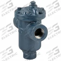 Steam Trap: Cast Iron, 1 in FNPT, 950 lb/hr, 125 psi Max., 450°F Max., Strainer Not Included (MPN 811-100-125). Key specifications — Installation Orientation: Horizontal; Brand: ARMSTRONG INTERNATIONAL; Configuration: In-line.