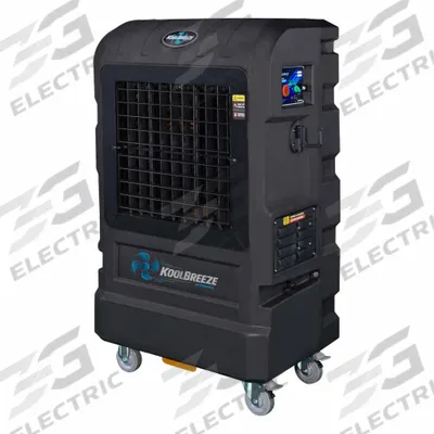 KWIKOOL Portable Evaporative Cooler: 2,400 sq ft – 5,382 sq ft, 5-15P, 110V AC - Portable Evaporative Coolers