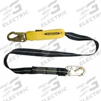 WERNER SoftCoil Arc Flash Lanyard (Snaphooks): Arc-Flash Rated, Steel Snap Hook, Steel Snap Hook (MPN C811100). Key specifications — Color: Black; Brand: WERNER; Adjustable Length: No.