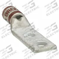 Compression Lug: For 2 AWG, Stranded Wire, 3/8 in Stud Size, Std, Copper Barrel (MPN 24C435). Key specifications — Inspection Hole: Yes; For Wire Type: Stranded; For Wire Sizes: 2 AWG; Brand: APPROVED VENDOR; Manufacturer Part Number: 24C435.