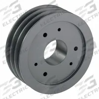 APPROVED VENDOR V-Belt Pulley: C95, 3 Groove, 9.9 in OD, Bushed Bore, E, For C/CX Belt Section (MPN 3C95E). Key specifications — Pulley Industry Number: C95; Pitch Diameter: 9.5 in (C); For Belt Section (broad, with similar types): C or CX.