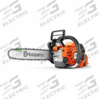 HUSQVARNA Gas-Powered Chainsaw: 14 in Bar Lg, Rear Handle, Auto Chain Oiler, 2.6 hp Horsepower (MPN 540XP Mark III). Key specifications — Engine Cycle: 2-Cycle; Brand: HUSQVARNA.