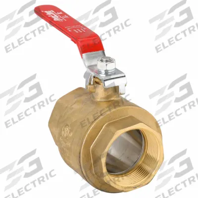 APPROVED VENDOR Manual Two-Way Ball Valve: 2 1/2 in, Brass, Straight, FIP x FIP - Brass Ball Valves