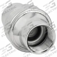 BONOMI Check Valve: Swing, Inline Valve Body, 1 1/2 in Pipe Size, FNPT x FNPT, 316 Stainless Steel (MPN S250-1-1/2"). Key specifications — Brand: BONOMI.