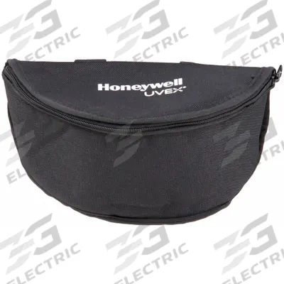 UVEX BY PIP Eyewear Case: Belt Clip Not Included, Nylon, Hard Case, Black - Cases for Safety Goggles