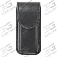 AIRTEK Medical Pouch: Black, Synthetic Leather, Plain, 6 1/4 in x 1 5/6 in, Snap Closure (MPN 1418PC-2). Key specifications — Color: Black; Material: Synthetic Leather; Pouch Type: Medical Pouch.