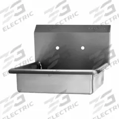 SANI-LAV Wash Station: 1 Stations, 5 in Bowl Dp, 19 in Bowl Lg, 15 1/2 in Bowl Wd, 2 Faucet Holes (MPN 5A48). Key specifications — Includes Side Splash: Side Splash Not Included; Brand: SANI-LAV.