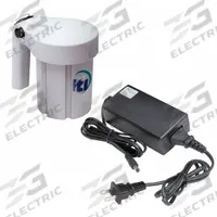FINISH THOMPSON Electric Drum Pump Motor: Cordless Battery, 1/8 hp HP, 12 V DC, Nylon (MPN 108017-3). Key specifications — Compatible Series: EF; Housing Material: Nylon; Brand: FINISH THOMPSON; Power Source: Cordless Battery; Rated Voltage: 12 V DC; Hazardous Location Class: Not Rated; Duty Cycle: Continuous; Compatible Manufacturer Model Number: DEFP006.