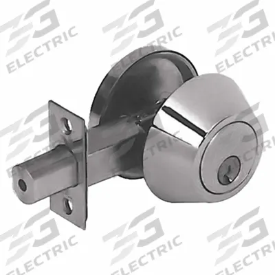 TELL MANUFACTURING Single Cylinder Deadbolt: Cylindrical - Standard Cylindrical Deadbolts