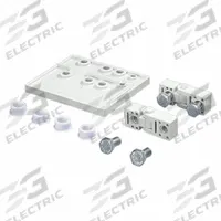 RITTAL Hinge Kit: For Hinged Attachment of Covers, Fits Widths >180mm and Heights >110mm (MPN 9581000). Key specifications — Brand: RITTAL; Accessory Type: Hinge; Application: For Hinged Attachment of Covers; Features: Fits Widths >180mm and Heights >110mm; Material: Polystyrene.