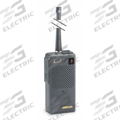 RITRON Handheld Two Way Radio: Jobcom JMX Series, VHF, Analog, 1.5 W, 10 Channels - VHF Business Radios
