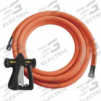 SANI-LAV Spray Nozzle with Hose: 3/4 in Connection Size, FGHT, EPDM/Stainless Steel, Instant, Orange (MPN H253NP1B). Key specifications — Nozzle Color: Orange; Material: EPDM; Nozzle Shutoff Type: Instant; Brand: SANI-LAV.