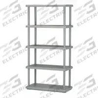 ABILITY ONE Plastic Shelving: 36 in x 18 in, 72 in Overall Ht, 5 Shelves (MPN 7125-01-667-2787). Key specifications — Frame Material: HDPE; Shelving Material: HDPE; Brand: ABILITY ONE.