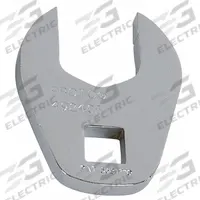 PROTO Crowfoot Socket Wrench: Alloy Steel, Chrome, 3/8 in Drive Size, 5/8 in Head Size (MPN J4920CF). Key specifications — attr309661: Alloy Steel; attr309662: Chrome; attr324934: PROTO.