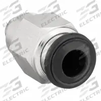 AIGNEP USA Push-Fit Adapter Fitting: 5 mm OD x 5 mm Pipe Size, Push-to-Connect x BSPP, Brass, 5 PK (MPN 50020N-5-M5-PK5). Key specifications — Brand: AIGNEP USA.