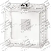 APPROVED VENDOR Universal Thermostat Guard: Snap-On, Clear, Ring Base/Solid Base, Single Wall (MPN 3TZ57). Key specifications — Base Type: Ring Base; Cover Type: Snap-On; Brand: APPROVED VENDOR; Thermostat Guard Cover Color: Clear; Inside HxWxD: 4-5/16 in H x 4-1/4 in W x 2-1/2 in D; Guard Construction: Single Wall; Outside HxWxD: 5-3/16 in H x 5-3/16 in W x 2-5/8 in D.
