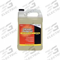 NU-CALGON Refrigerant Evacuation Pump Oil: ISO-46, 1 gal Container Size, Bottle (MPN 4383-07). Key specifications — SAE Viscosity Grade: 30.5; Color: Clear; Brand: NU-CALGON; ISO Viscosity Grade: ISO-46.