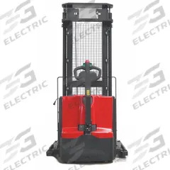 DAYTON Stacker: 3,500 lb, 114 in Max Lifting Ht, Adj Fork, 45 1/4 in L x 4 5/8 in W Fork, Hydraulic (MPN 55EZ96). Key specifications — Brand: DAYTON; Lift Mechanism: Hydraulic; Width Across Forks: 19 in to 39-1/2 in.