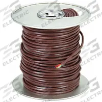 SOUTHWIRE Thermostat Wire: 18 AWG Conductor Size, 6 Conductors, 250 ft Overall Lg, 150 V Volt, CL2 (MPN 553060407)